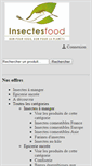 Mobile Screenshot of insectes-food.com